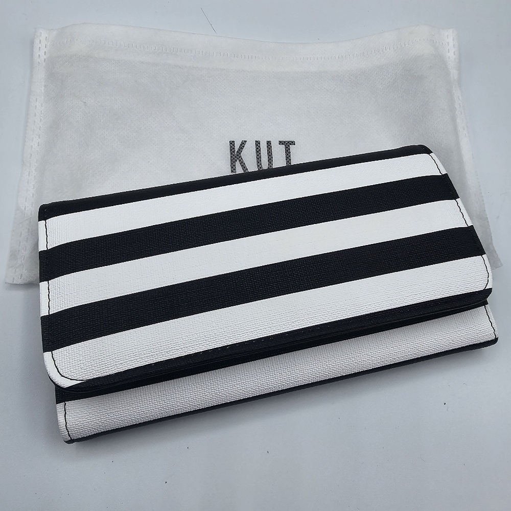 Kut from the Kloth Striped Tri-Fold Wallet